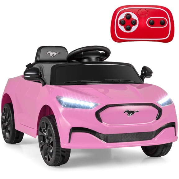 Infans Licensed Ford Mach E Electric Vehicle w/Parent Control, LED Lights, Horn, Music