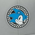 thumbnail image 3 of Sonic The Hedgehog Sonic Head Adult Gray Traditional Adjustable Hat, 3 of 6