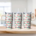 thumbnail image 2 of Flamingo Insulated Coffee Cup 20OZ Stainless Steel with Handle Tumbler Mug Leak Proof Double Wall Vacuum Portable BPA Free Gifts for Women Girls on Birthday Christmas Summer, 2 of 6