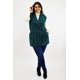 thumbnail image 5 of Chaleco cuello cascada Roman Fashion /Tallas Extras, 8063 (Verde botella) verde oscuro 36, 5 of 6