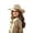 BG2, variant on Woven Hats for Women Classic Cowboy Hat Western Headwear Outdoor Riding, One Size