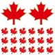 thumbnail image 1 of 20pcs Maple Leaf Brooches Metal Art Breastpins Clothes Decorative Badges Festival Brooch Gifts, 1 of 2