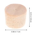 thumbnail image 2 of DECORNIJIA 200Pcs Simple Design Flat Surface Wood Plugs for Craftsmen in Woodworking and Panel Plug, 2 of 5