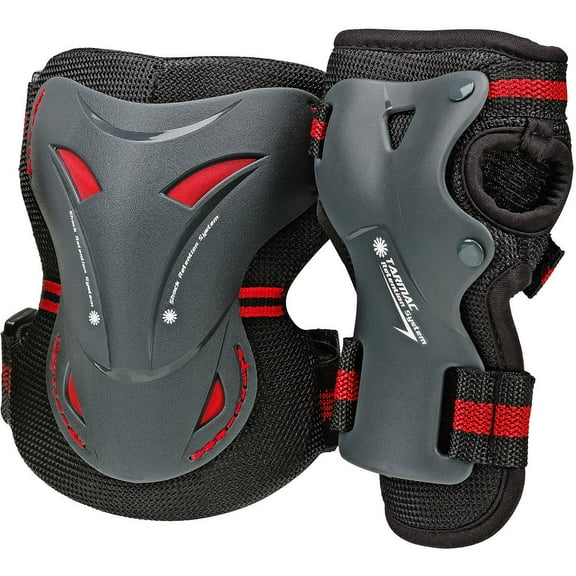 Tarmac Knee and Wrist Guards Combo Pack, Adult