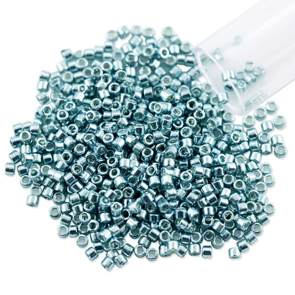 Miyuki Delica Seed Bead 11/0 Galvanized Mint