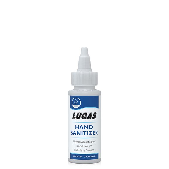Lucas Oil Hand Sanitizer 11176 Liquid; 80 Ethyl Alcohol; 2 Ounce