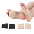thumbnail image 2 of Medias plantillas de Gel de silicona para metatarso, almohadillas de zapatos para aliviar el dolor en el antepié, cojines de bola de pie para calcetines correctores Hallux Valgus, 2 of 4