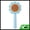 Blue, variant on Unique Bargains Flower Shape Pet Brush Cleaning Brush Yellow Blue 7.09 in