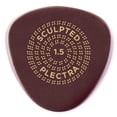 thumbnail image 2 of Dunlop Primetone Sculpted Plectra Guitar Pick ,Semi-Round Smooth 1.5mm,12 Pack, 2 of 3