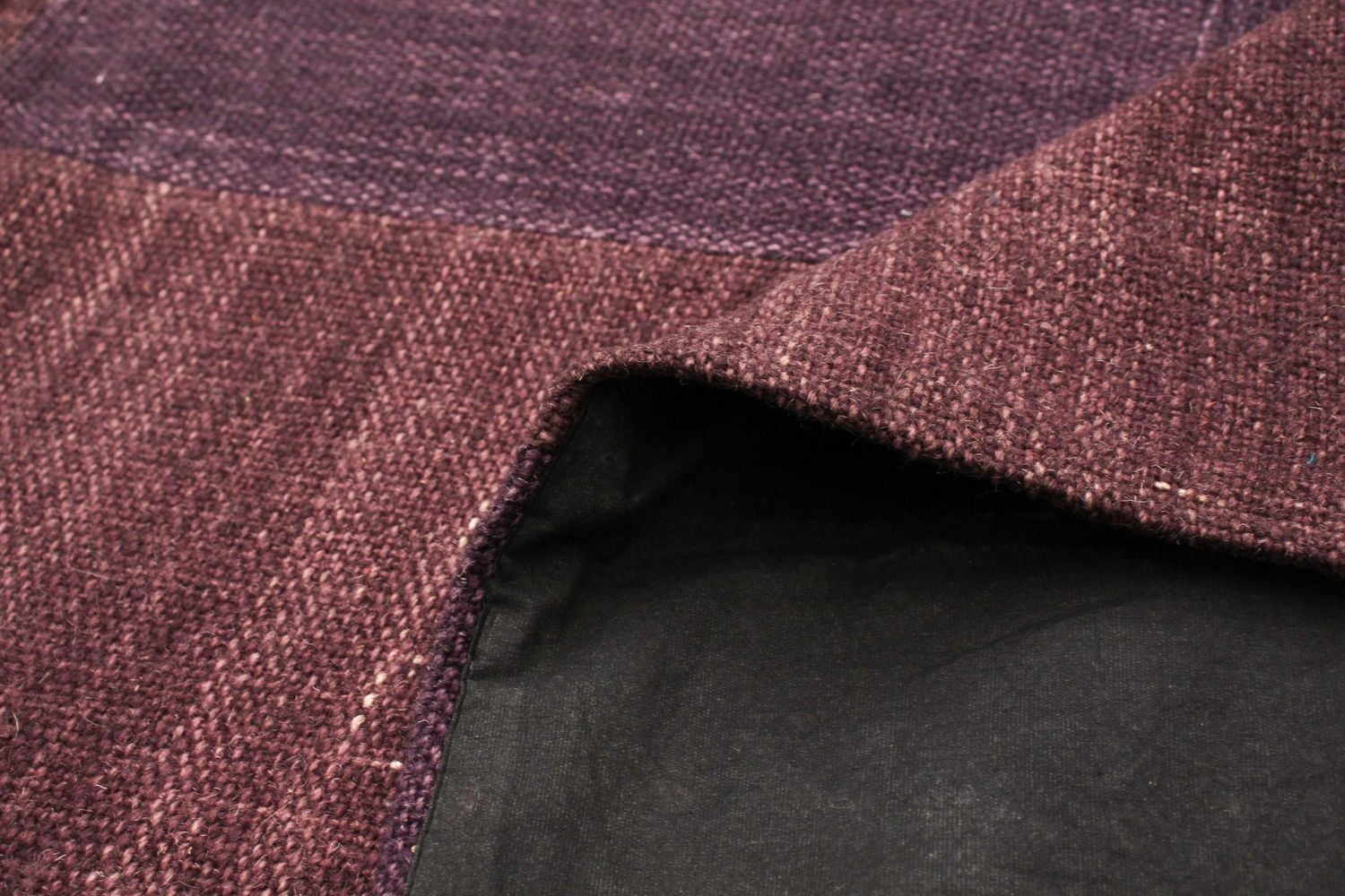 ECARPETGALLERY 5'3" x 7'10" Flat-weaves & Kilims Moldovia Patch Hand Made Area Rug for Living Room, Dining Room and Bedroom in Brown