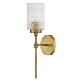 thumbnail image 5 of 85570LCB Lark Mabel - 12W 1 LED Medium Wall Sconce-18.25 Inch Tall and 5.25 Inch Wide-Lacquered Brass Finish, 5 of 9