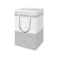 thumbnail image 2 of 1*Dirty Clothes Basket Clearance! Laundry Basket Laundry Basket Can Be Folded With Long and Short Handles for Easy Carrying and Cleaning Freestanding for Bedroom Bathroom Home Textile Storage, 2 of 9