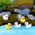 thumbnail image 5 of 50-200 unids/set Mini patos de resina ornamento figuras en miniatura pato pequeño artesanía decoración de bañera accesorios pequeños juguetes de regalo, 5 of 5
