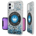 thumbnail image 5 of Charlotte FC iPhone Confetti Design Clear Case, 5 of 6