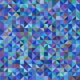 thumbnail image 1 of Ahgly Company Machine Washable Indoor Square Transitional Blue Area Rugs, 4' Square, 1 of 7