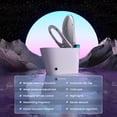 thumbnail image 5 of LALAHOO Smart Toilet Bidet with Tank Built in, Auto Open Close Lid, Foot Sensor, Heated Seat, Warm Water Sprayer & Dryer, Aromatherapy System, Modern Toilet with LED Nightlight, 5 of 8