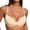 A-Beige220, variant on Women's T-Shirt Bras Underwire Support Adjustable Spaghetti Straps Bra Smoothing Daily Activities Casual Wear Bras