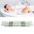 thumbnail image 1 of Bathtub Tray Expandable Shelf Caddy with Non Slip Handle for Bedroom, 1 of 7