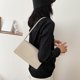 thumbnail image 5 of Moda Alligator PU Mujer Bolso Totes Solapa Bolsos de hombro sólidos (Blanco) Likrtyny Para estrenar, 5 of 9