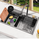 thumbnail image 3 of Fregadero Xtellar De Cocina Tarja  Acero Inoxidable, 3 of 3