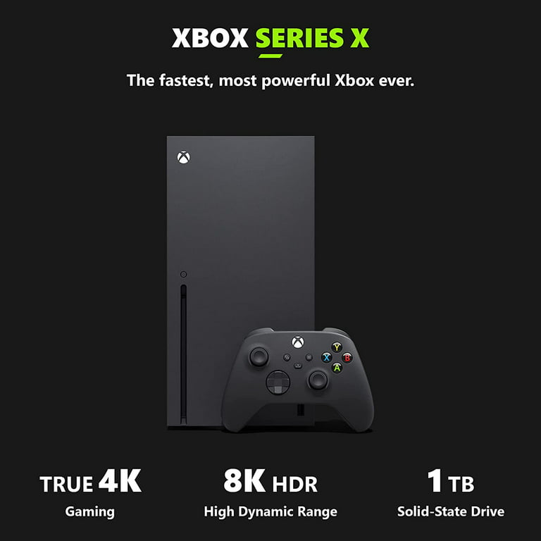  X Box Console 2022 Newest X-Box Series X 1TB SSD Video Gaming  Console with One Wireless Controller, 16GB GDDR6 RAM, 8X Cores Zen 2 CPU,  RDNA 2 G : Video Games