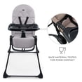 thumbnail image 4 of Kinderkraft BINCI Foldable Baby High Chair, Only 11 lbs, Space-Saving Lightweight Toddler Feeding Chair for Small Kitchens, 6 Months+, 4 of 11