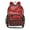 Pattern Of Small Bows, variant on Clear Backpack 12L Large Capacity Transparent Waterproof Plaid in Green