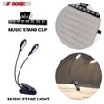thumbnail image 3 of 5 Core Music Stand Adjustable Desktop Book Stands Portable Sheet Holder All Metal Foldable Bookstand, 3 of 11