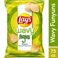 thumbnail image 3 of Lay's Wavy Funyuns Onion Flavored Potato Chips, 7.5 oz, 3 of 7