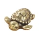thumbnail image 5 of Figuras de tortugas de latón Desktop Retro coleccionable Ornamento Mini Creative Miniature Turtle Figurine para escritorio Decoración de automóviles, 5 of 8