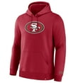 thumbnail image 2 of Men's Fanatics  Scarlet San Francisco 49ers Pylon Cam Legacy Pullover Hoodie, 2 of 7