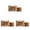 Khaki 3PCS, variant on Natural Coconut Fiber Dish Scrubber Brush For Kitchen Cleaning And Washing Compostable Scouring Pad, 15x10 cm, Khaki 1PCS