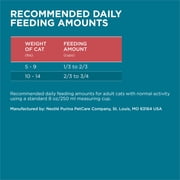 Purina ONE Tender Select Blends Dry Cat Food, Salmon, 3.5 lb Bag