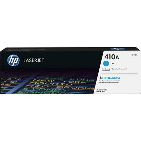 UPC: 0888793807514 | HP 410A (CF411A) Toner Cartridge  Cyan
