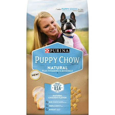Purina Puppy Chow Vitamines Natural Plus et minéraux Nourriture pour chiens 3,8 lb Sac