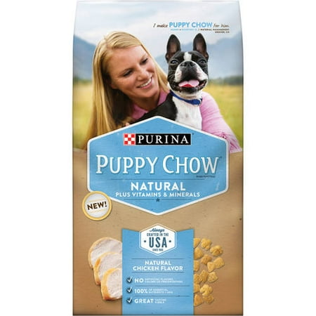 Purina Puppy Chow Vitamines Natural Plus et minéraux Nourriture pour chiens 3,8 lb Sac