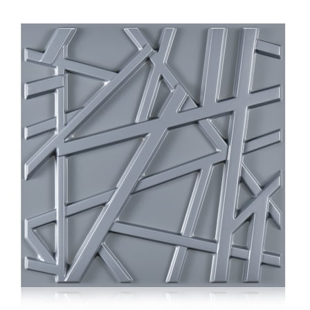 30 Pack Decorative 3D Wall Panels for Interior Wall Decor Living Room, 11.8"x11.8" Wall Art PVC Panels for Bedroom TV Background Gaming Room Decor