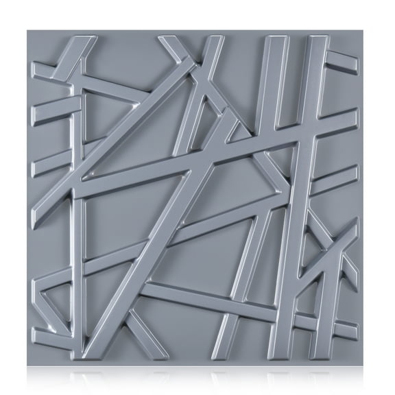 30 Pack Decorative 3D Wall Panels for Interior Wall Decor Living Room, 11.8"x11.8" Wall Art PVC Panels for Bedroom TV Background Gaming Room Decor