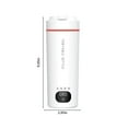 thumbnail image 3 of cuyhtdup Heated Coffee Mug Travel Mug Smart Mug Heated Coffee Mug For Coffee And Tea, 3 of 7