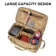 thumbnail image 2 of Bolsa de herramientas de boca ancha, para fontaneros, electricistas y personal de mantenimiento, también buena para uso diario, uso en oficina y camping., 2 of 5