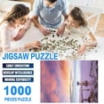 thumbnail image 4 of Puzzle HUOGUO, 1000 piezas, decoración de madera, pintura famosa, 4 of 5