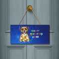 thumbnail image 2 of Autism Awareness Boxer Accept Understand Love Landscape Wood Sign Boxers Dog Lover Gifts Idea Hanging Wall Home Decor - 12003, 2 of 5