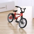 thumbnail image 3 of Bicicleta De Dedo Mini Finger Mountain Bikes Diecast Alloy Stents Finger Bicicleta Modelo (Rojo) Tmvgtek libre de BPA, 3 of 4