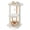 beige, variant on PAWZ Road 35"Wood Cat Tree with Scratching Posts for Small Cats, Large Platforms,Large Perches, Multi-Level Cat Tower