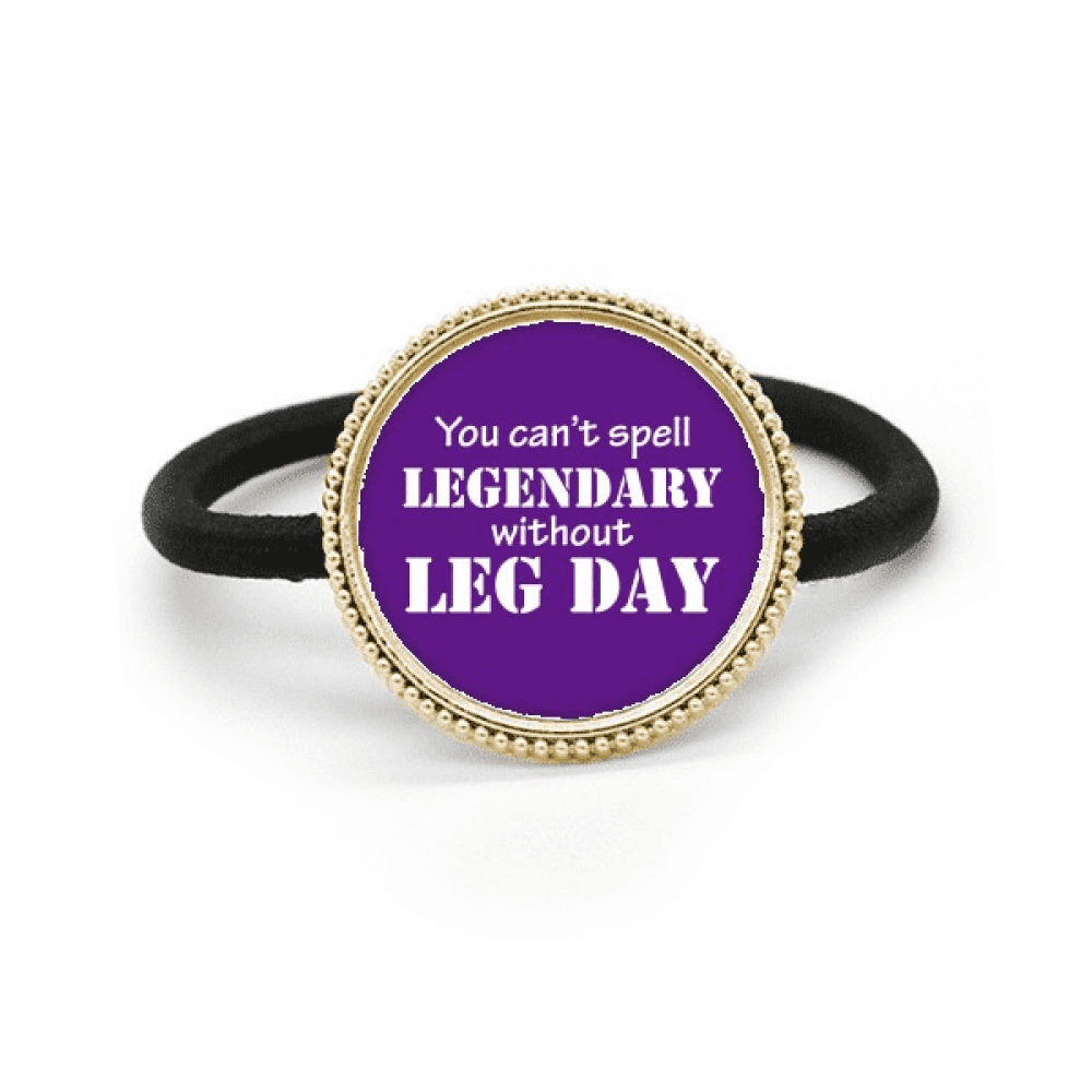 Spelling Words Letter Nesting Silver Metal Hair Tie And Rubber Band