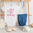 thumbnail image 3 of First Birthday 1 Year Niece Daughter Romper Boys or Girls Infant Baby Brisco Brands 18M, 3 of 7