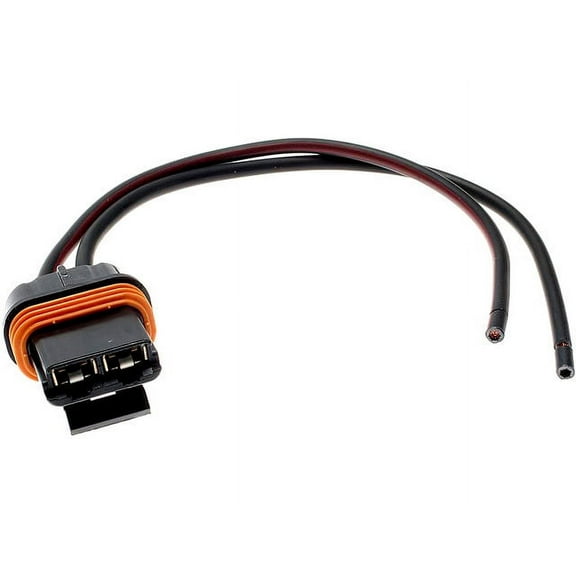 Engine Cooling Fan Motor Connector - Compatible with 1980 - 1982, 1984 - 2005 Chevy Corvette 1981 1985 1986 1987 1988 1989 1990 1991 1992 1993 1994 1995 1996 1997 1998 1999 2000 2001