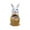 B, variant on Easter Rustic Wooden Ornaments - Cute Rabbit & Easter Egg Shaped Desktop Decor, Floral Accent Home Bucolic Style Decoration, Festive Crafts for Easter Home Decor, 5.51*4.53in, Blue