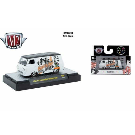 M2 Machines Autothentics Rel 99 1:64 1965 Ford Econoline Delivery Van