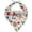 Gingerbread, variant on Christmas Dog Bandanas Girl Holiday Cute Gingerbread Soft Triangle Kerchief Washable Pet Bandana Portable Triangle Scarf